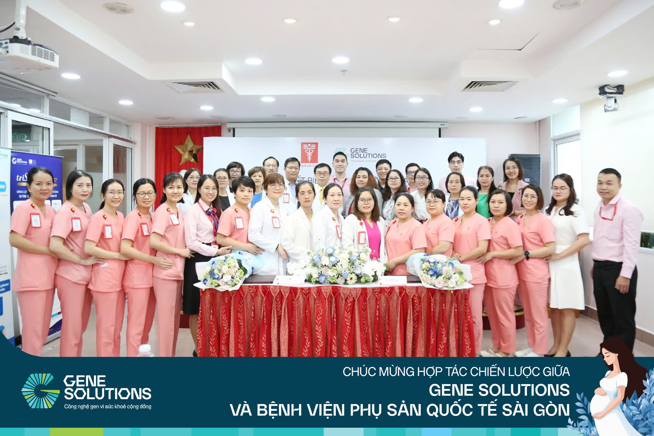 Bệnh viện Phụ sản Quốc tế Sài Gòn và Gene Solutions ký hết hợp tác chiến lược 9