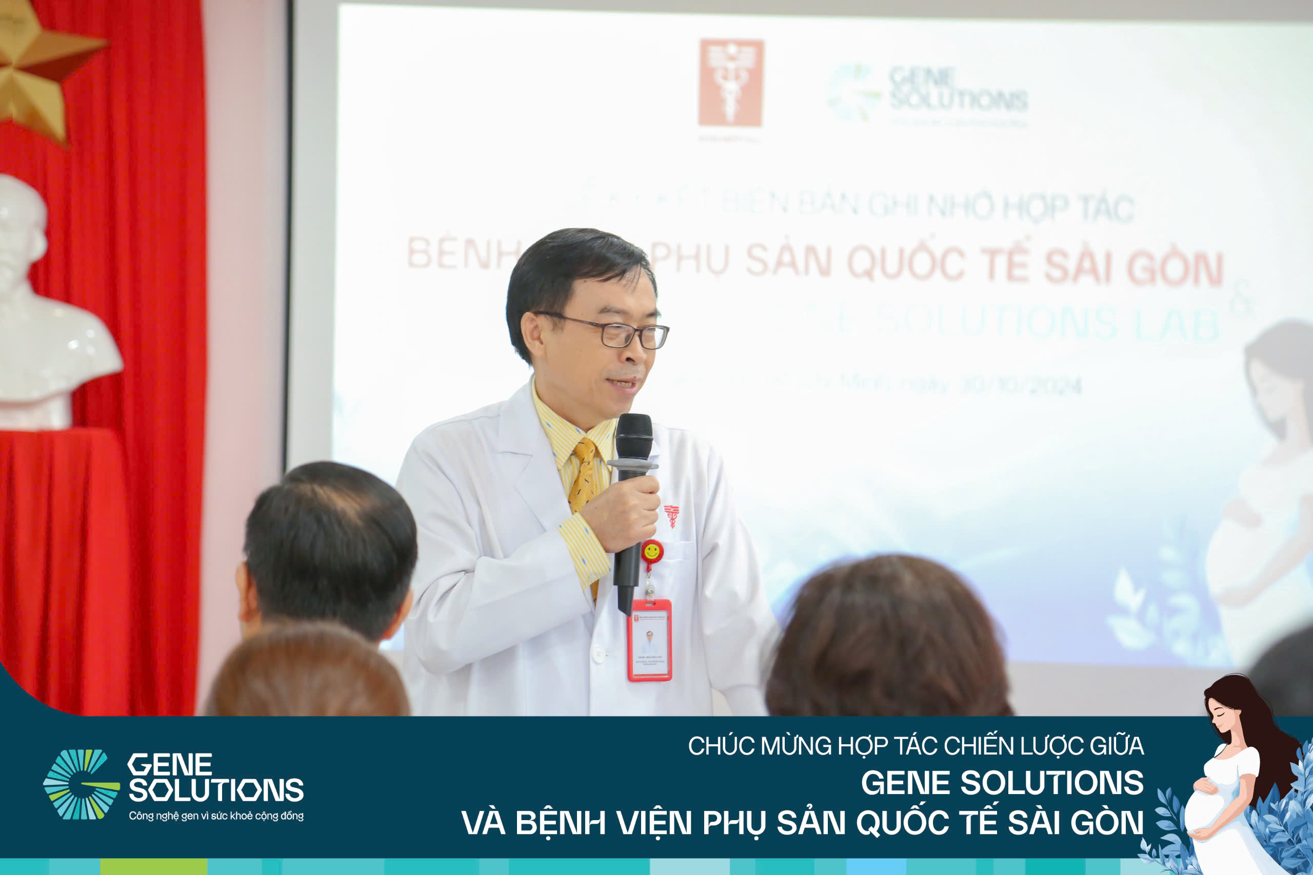 Bệnh viện Phụ sản Quốc tế Sài Gòn và Gene Solutions ký hết hợp tác chiến lược 1