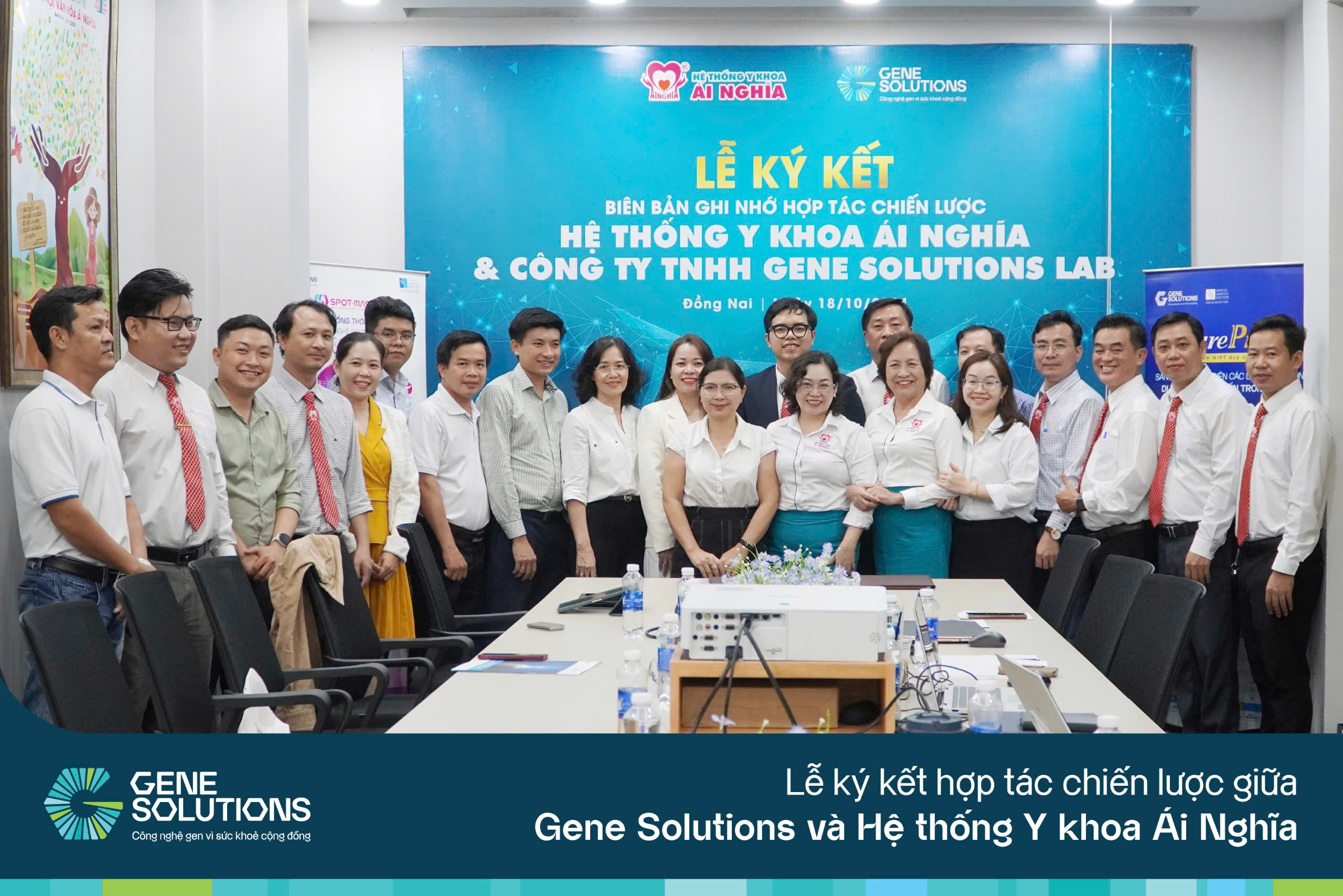 Gene Solutions và Hệ thống Y khoa Ái Nghĩa tổ chức lễ ký kết hợp tác chiến lược 7