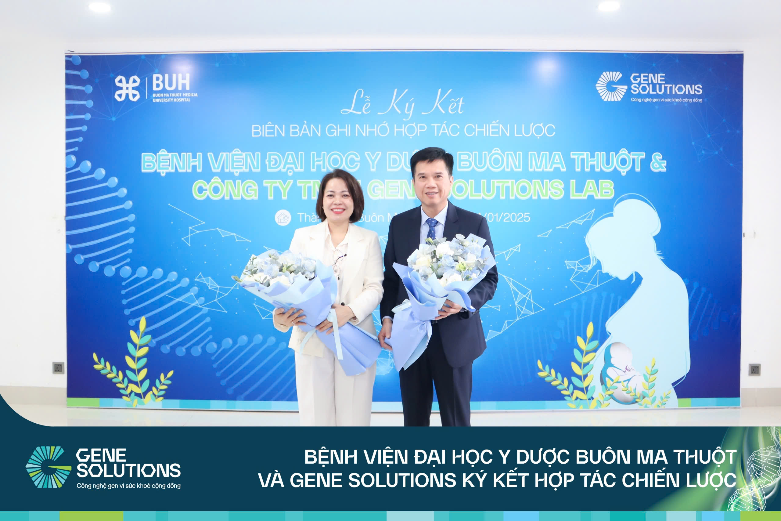 Bệnh viện Đại học Y Dược Buôn Ma Thuột và Gene Solutions hợp tác chiến lược 3