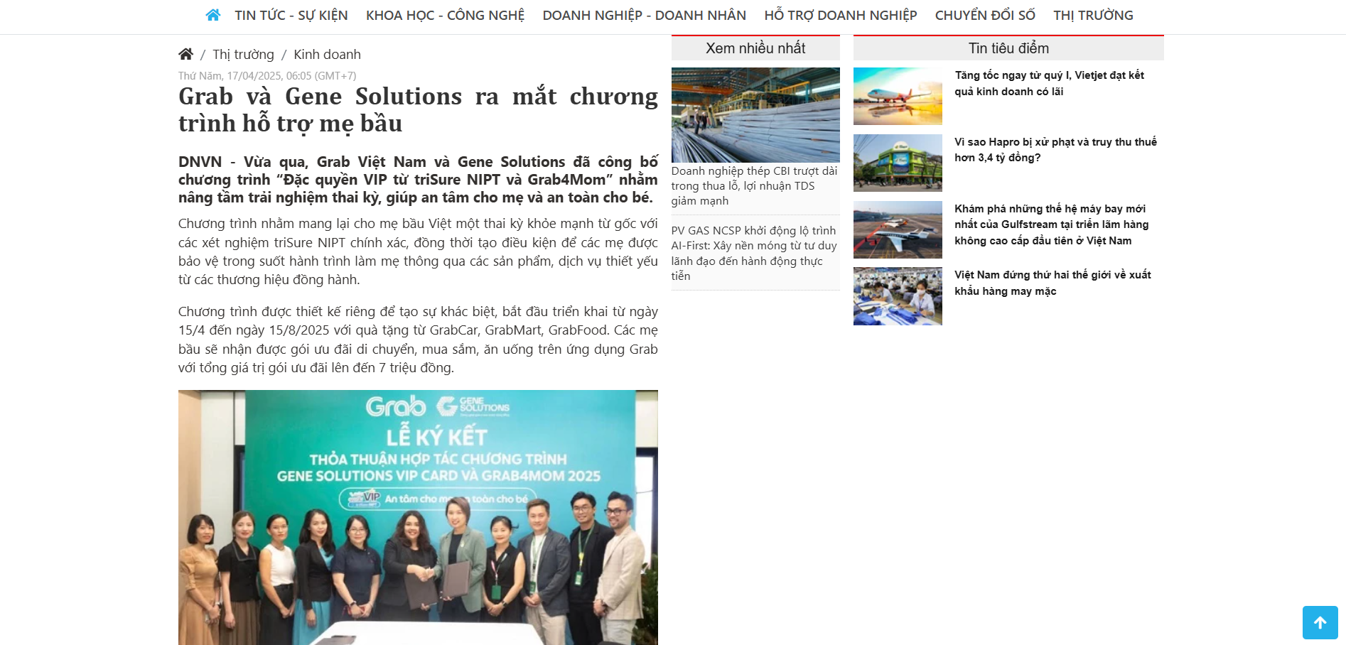 Thông cáo báo chí 11