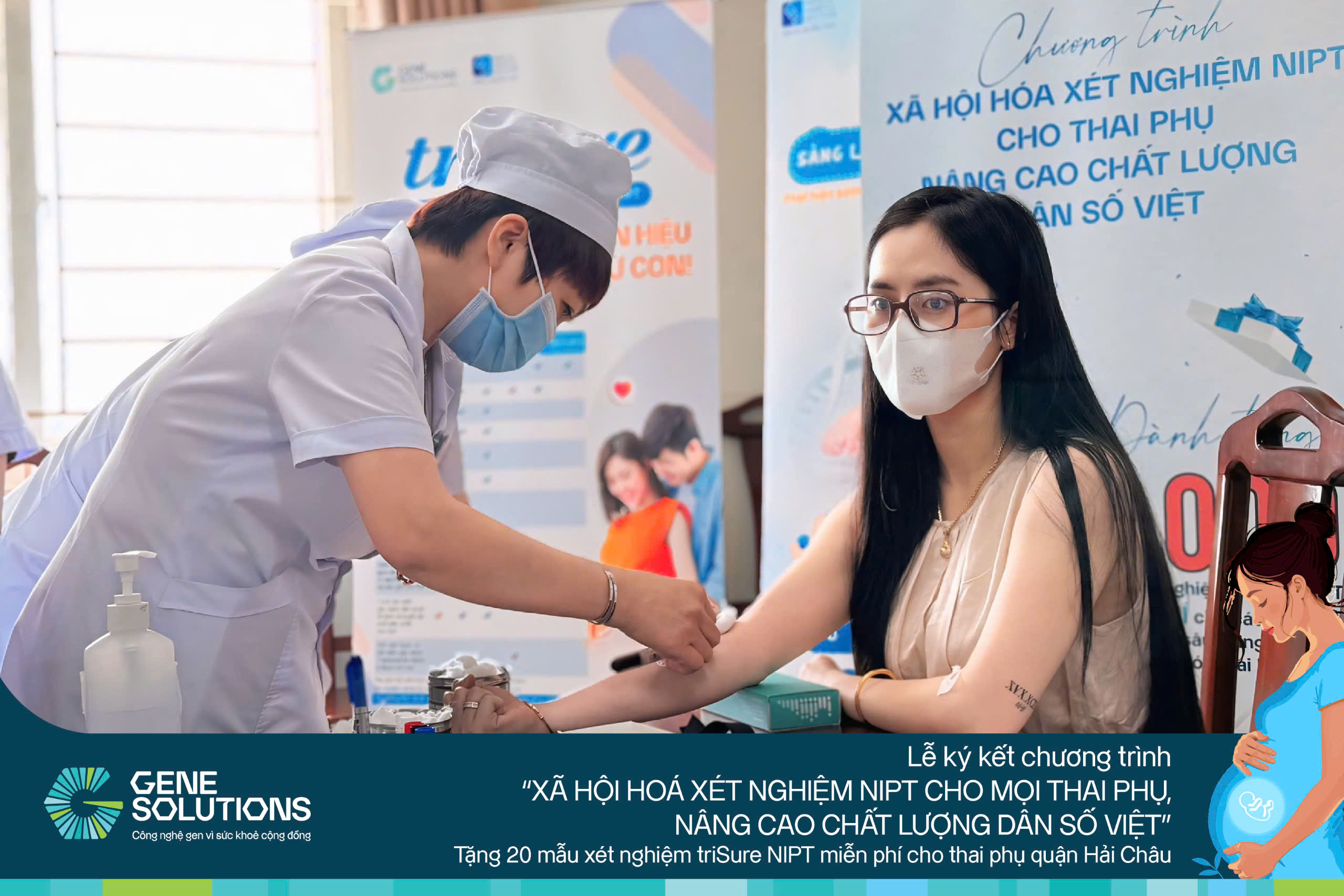 Trao tặng xét nghiệm triSure NIPT miễn phí cho thai phụ quận Hải Châu - Đà Nẵng 5