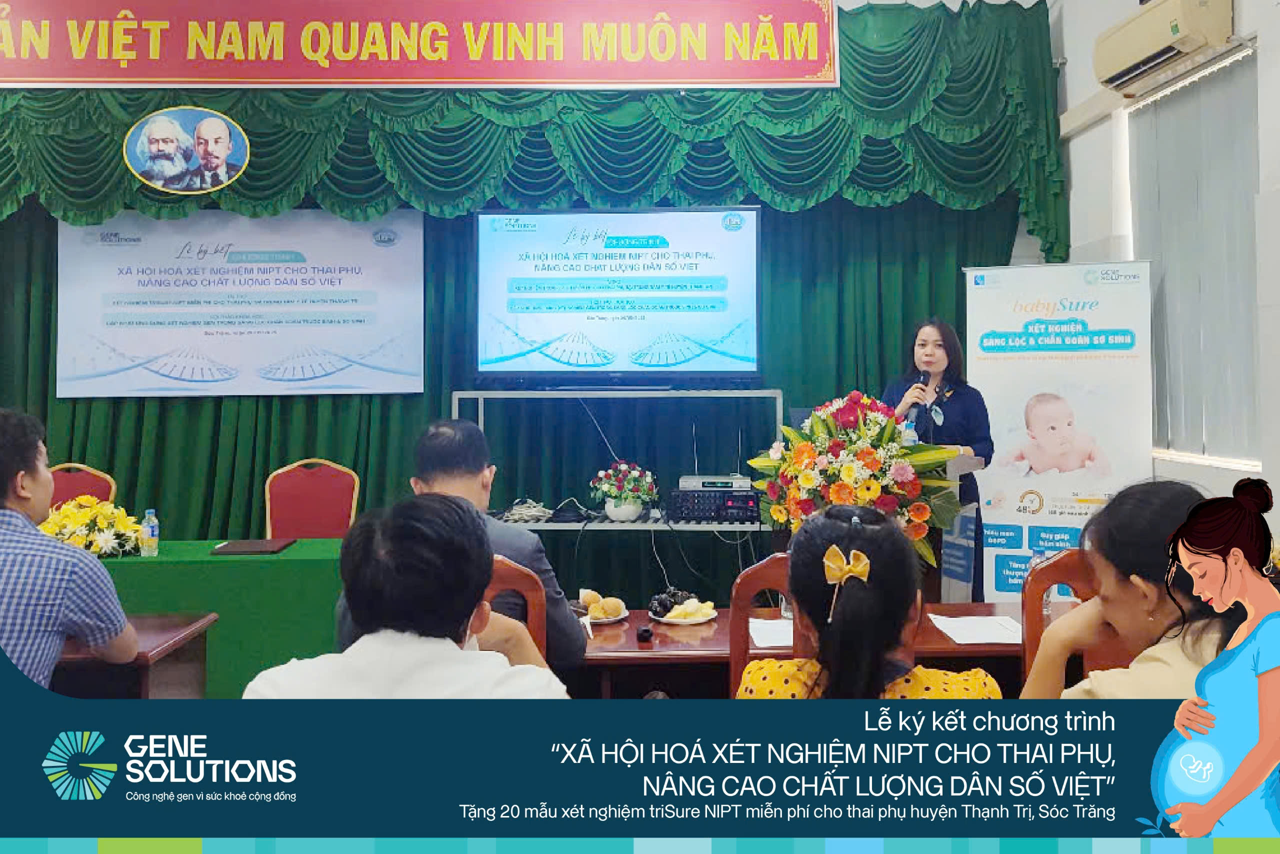 Cơ hội xét nghiệm triSure NIPT miễn phí cho thai phụ huyện Thạnh Trị, tỉnh Sóc Trăng 7