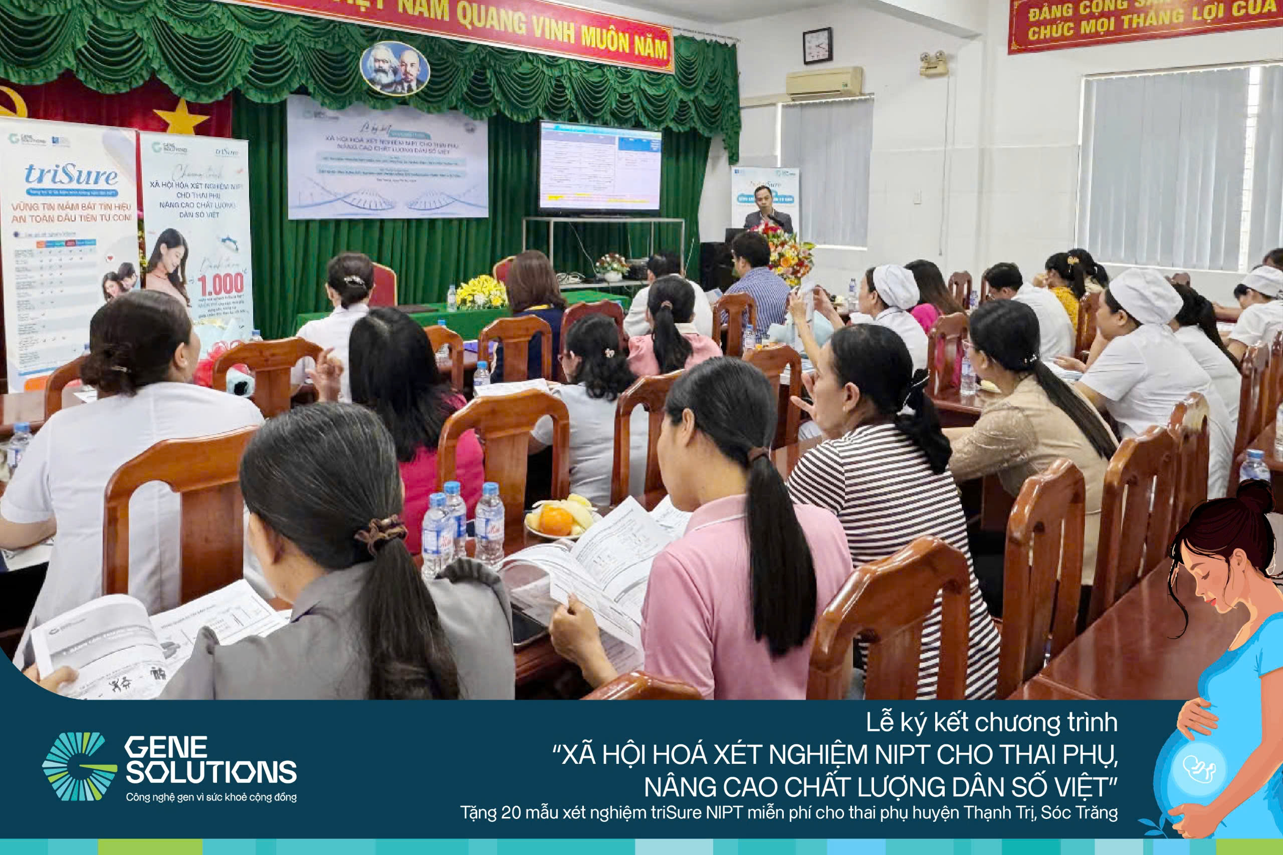 Cơ hội xét nghiệm triSure NIPT miễn phí cho thai phụ huyện Thạnh Trị, tỉnh Sóc Trăng 5