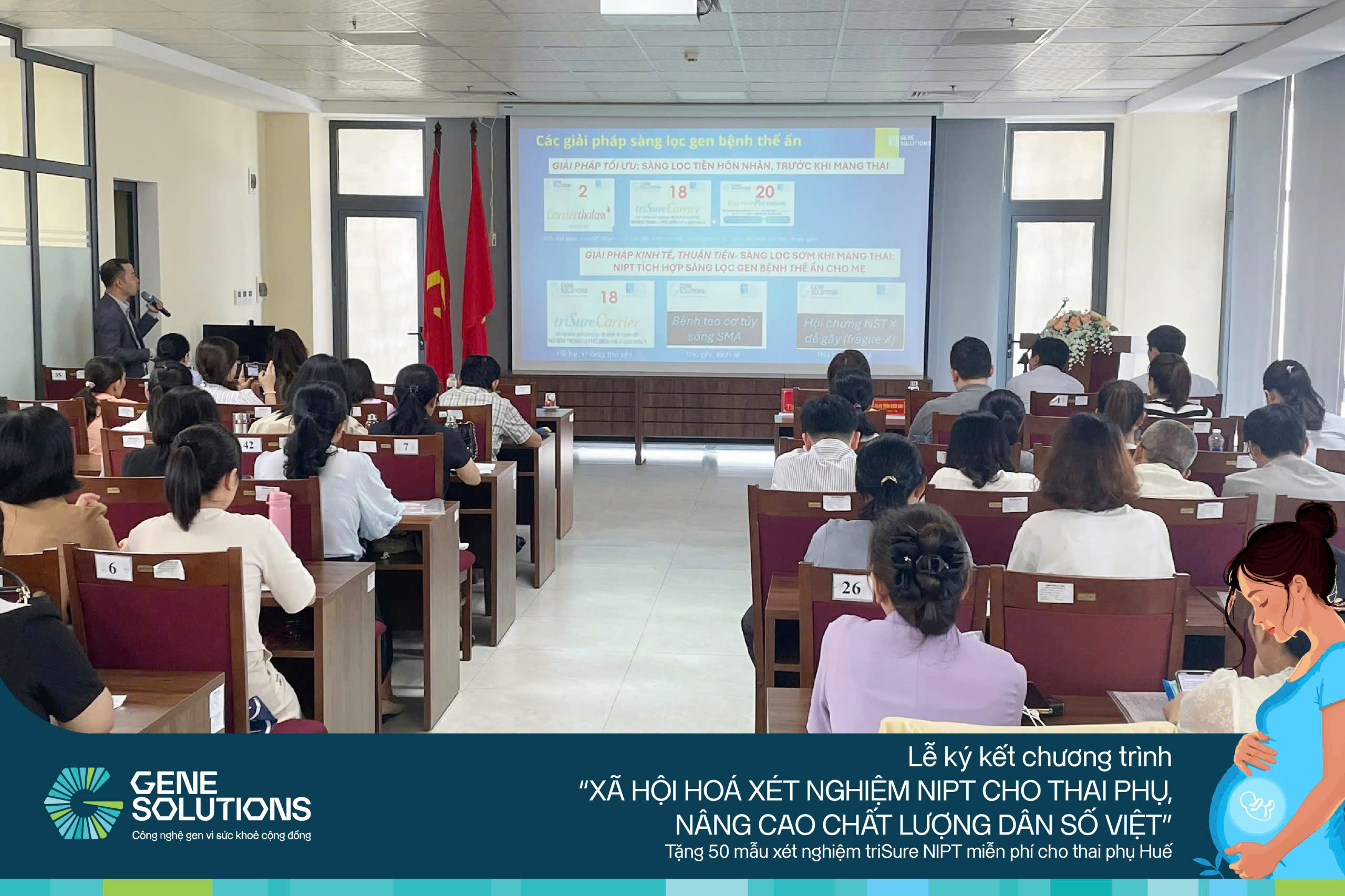 Tập huấn và ký kết chương trình sàng lọc trước sinh bằng xét nghiệm NIPT tại TP. Huế 7