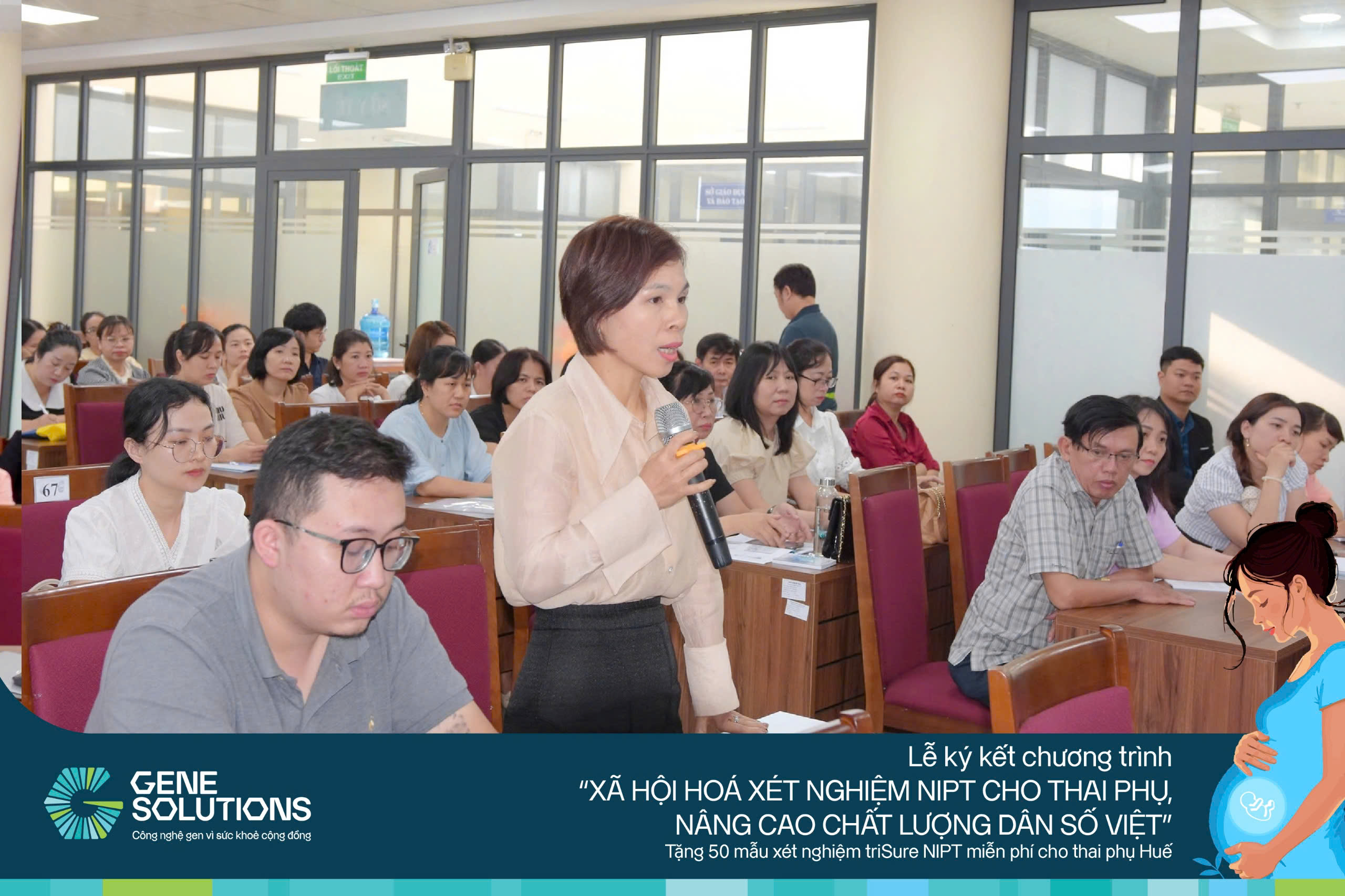 Tập huấn và ký kết chương trình sàng lọc trước sinh bằng xét nghiệm NIPT tại TP. Huế 5