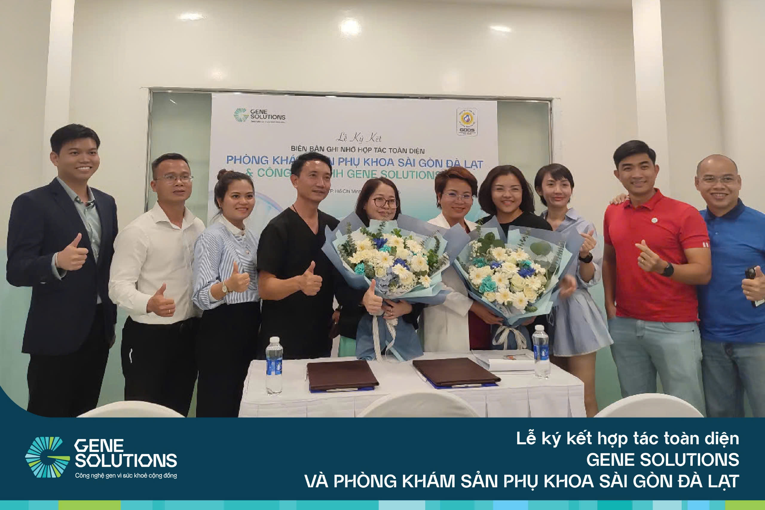 Gene Solutions ký kết hợp tác toàn diện với Hệ thống Phòng khám Sản Phụ khoa Sài Gòn Đà Lạt 5