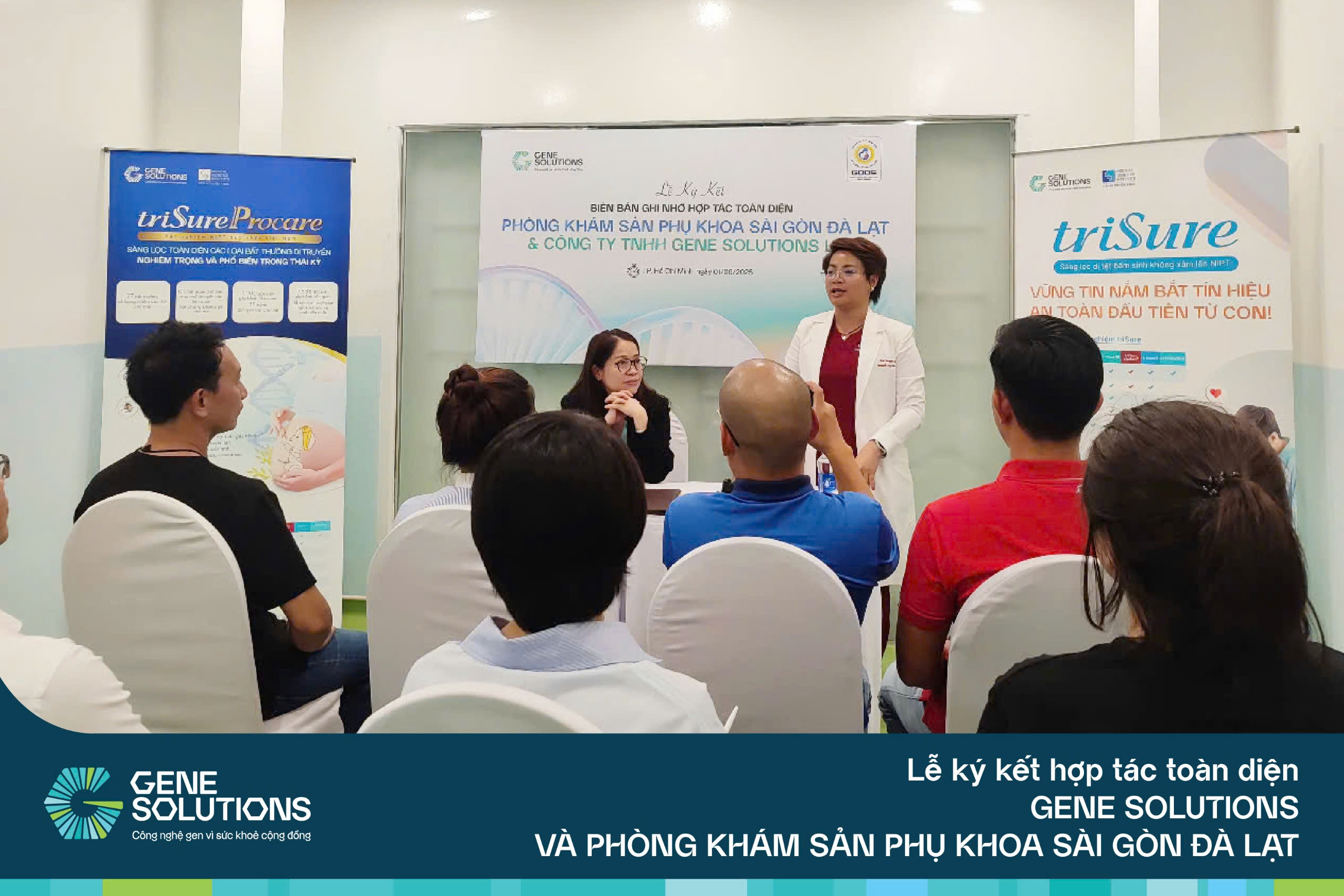 Gene Solutions ký kết hợp tác toàn diện với Hệ thống Phòng khám Sản Phụ khoa Sài Gòn Đà Lạt 9
