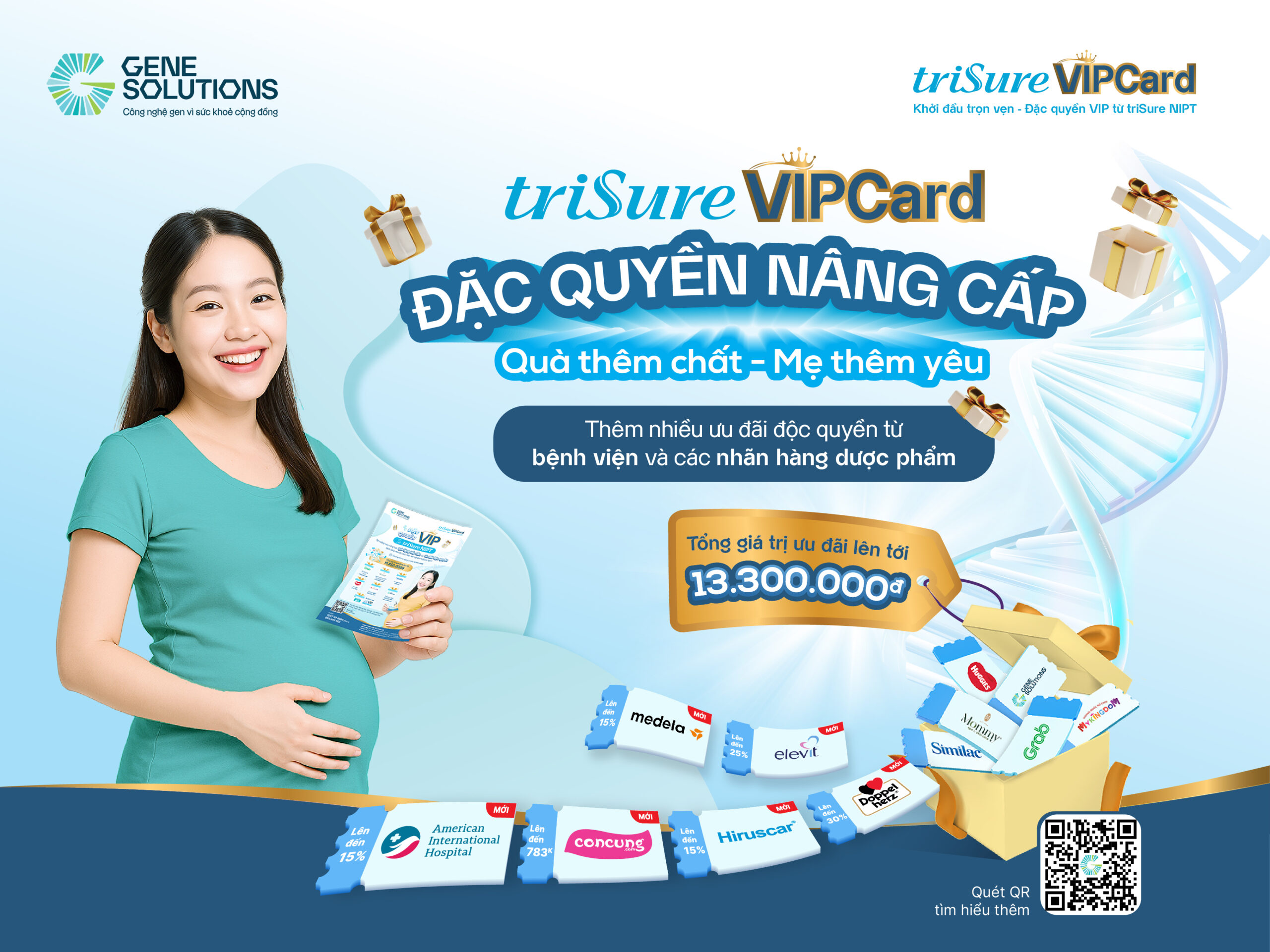 Cập nhật ưu đãi mới triSure VIP card - Đặc quyền thiết thực hơn cho mẹ bầu 1