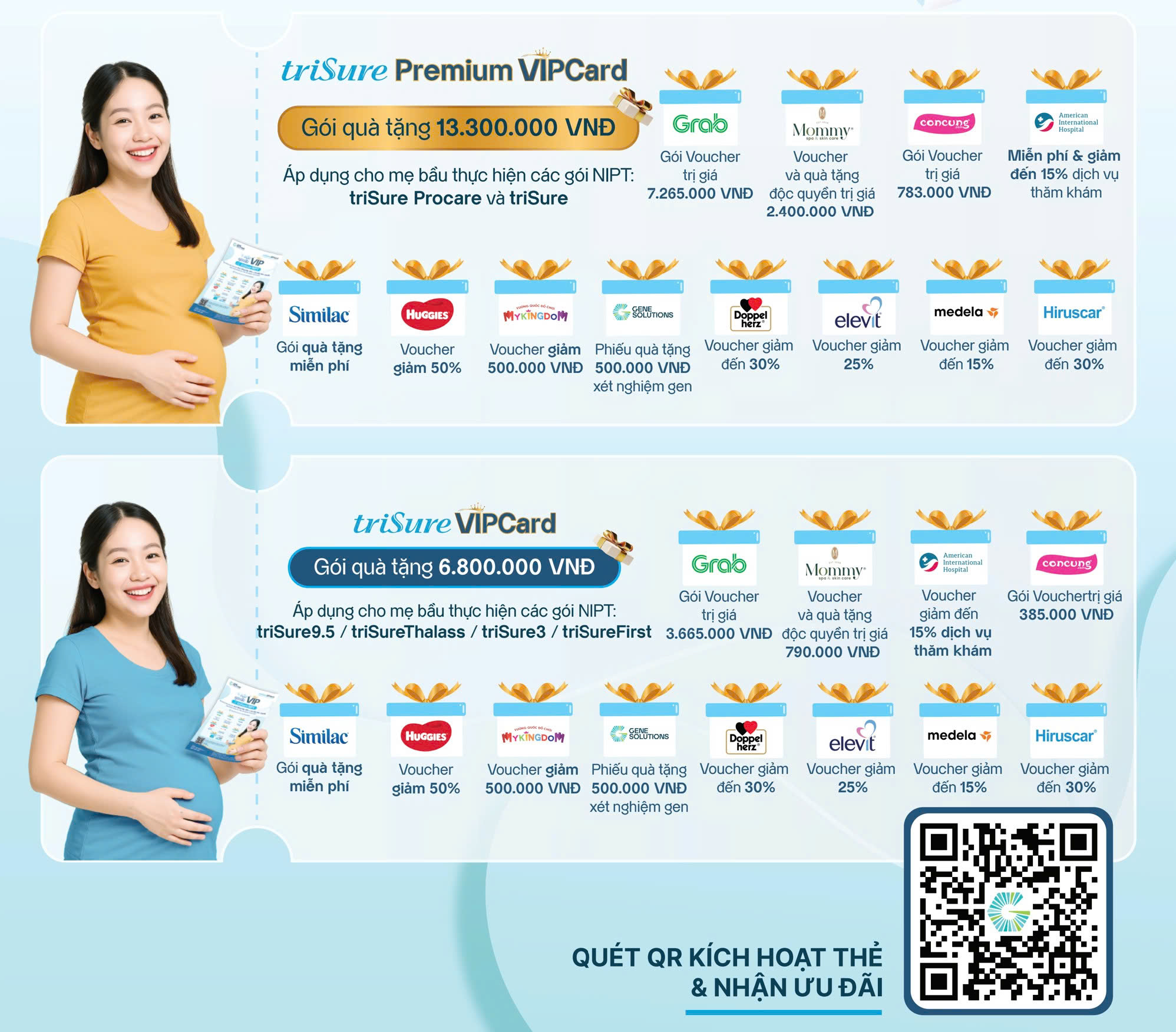 Cập nhật ưu đãi mới triSure VIP card - Đặc quyền thiết thực hơn cho mẹ bầu 3
