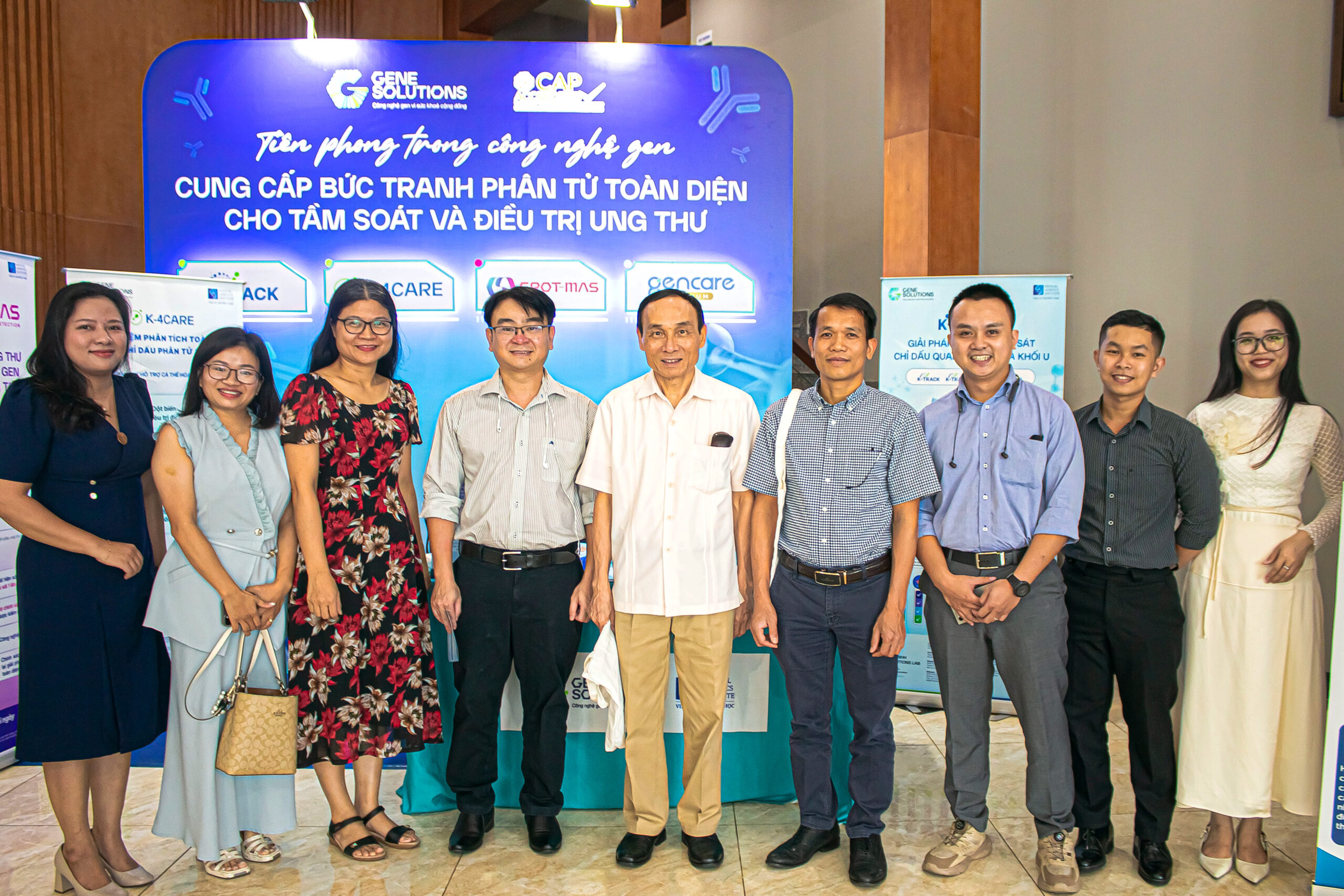 Gene Solutions đồng hành cùng Hội nghị Khoa học Thường niên Hội Miễn dịch Trị liệu Ung thư Việt Nam lần II – 2025 2