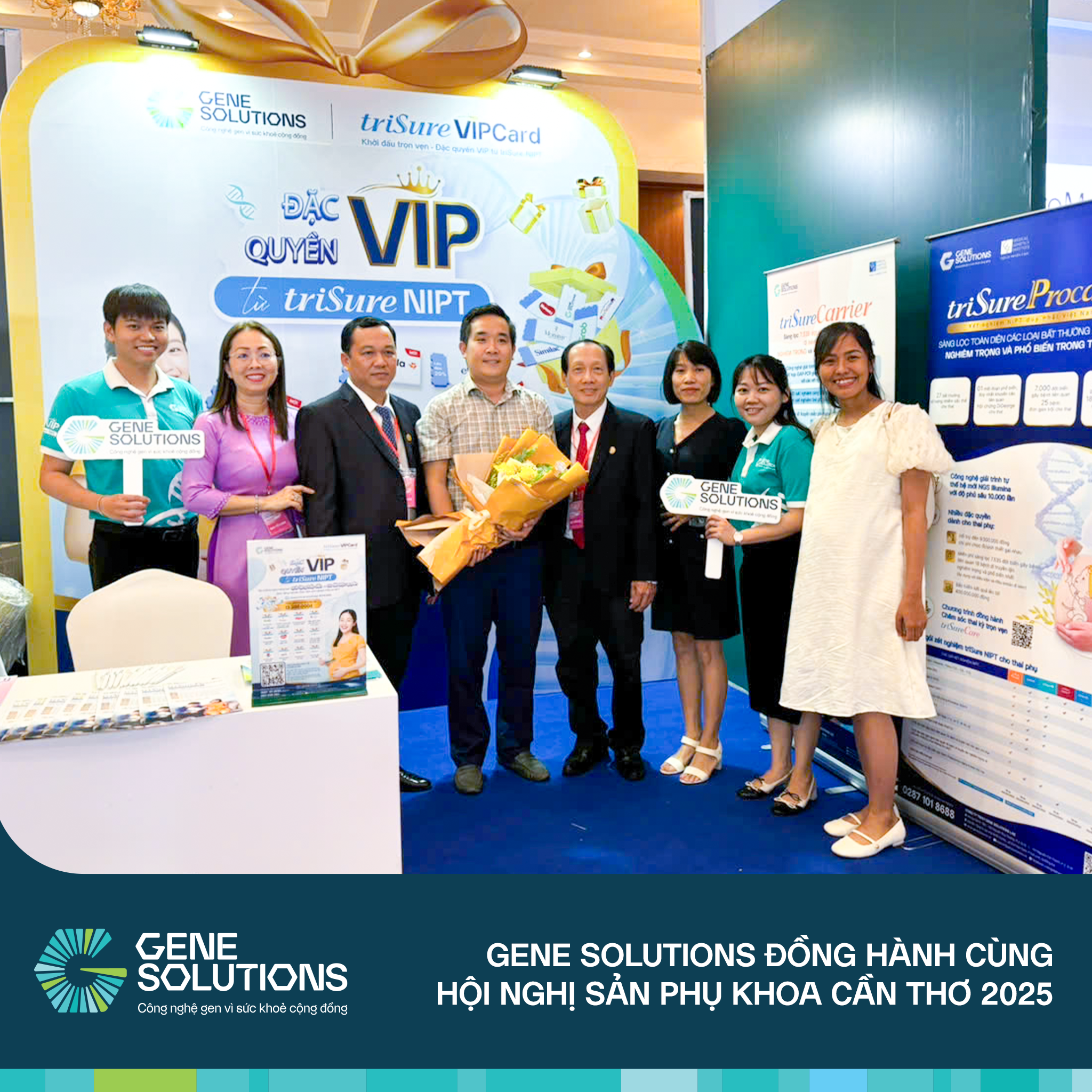 Gene Solutions đồng hành cùng Hội nghị Sản Phụ khoa Cần Thơ 2025 1