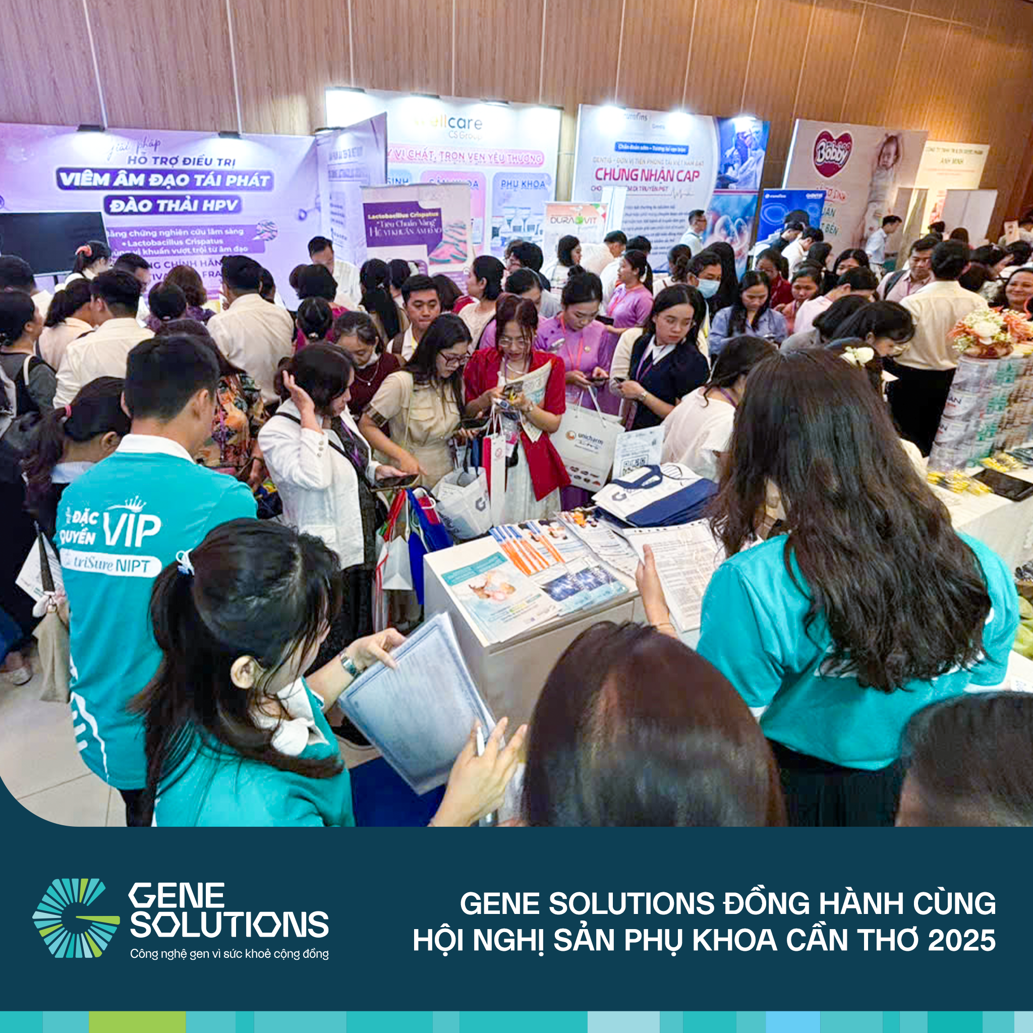 Gene Solutions đồng hành cùng Hội nghị Sản Phụ khoa Cần Thơ 2025 3