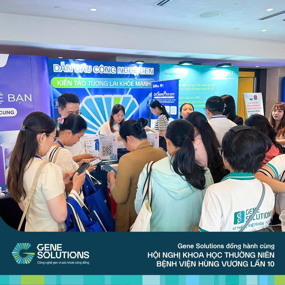 Dấu ấn Gene Solutions tại Hội nghị Khoa học Thường niên Bệnh viện Hùng Vương lần 10 17