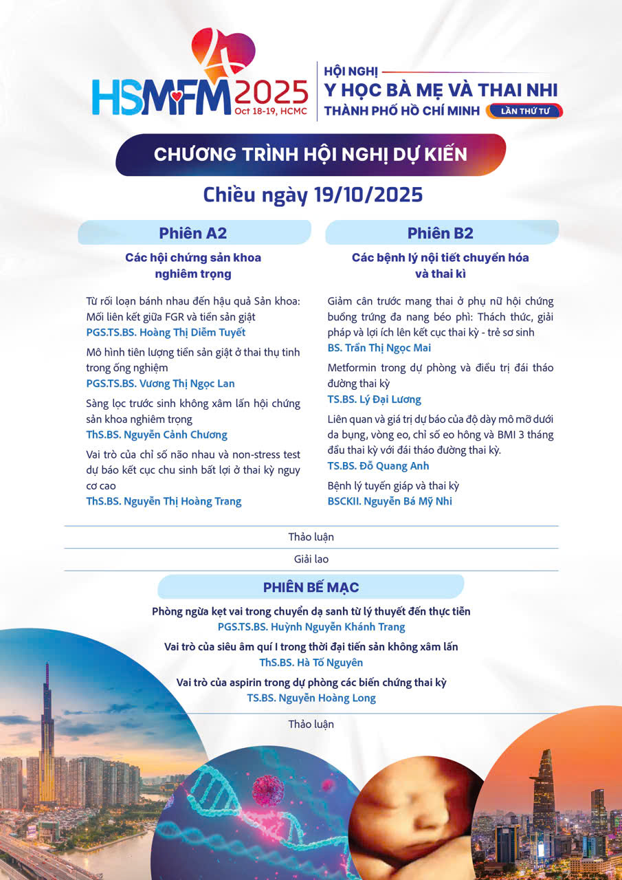 Gene Solutions đồng hành cùng Hội nghị Y học Bà mẹ và Thai Nhi TP.HCM 2025 7