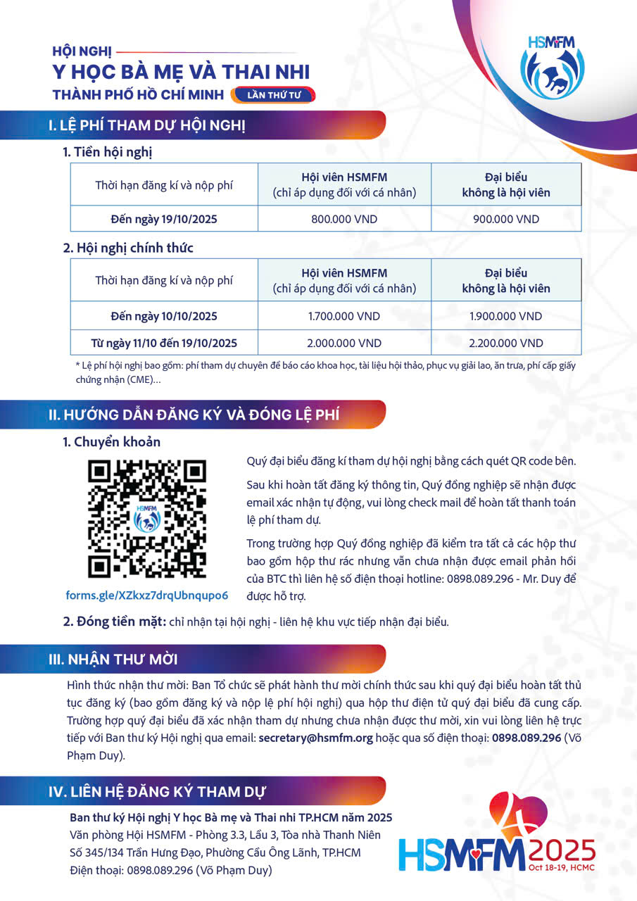 Gene Solutions đồng hành cùng Hội nghị Y học Bà mẹ và Thai Nhi TP.HCM 2025 9