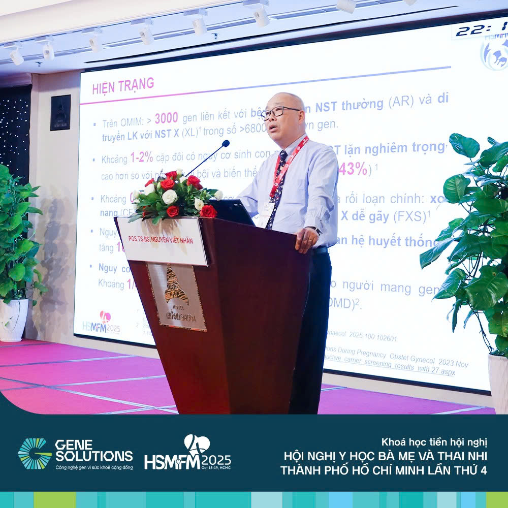 Gene Solutions đồng hành cùng Hội nghị Y học Bà mẹ và Thai Nhi TP.HCM 2025 57
