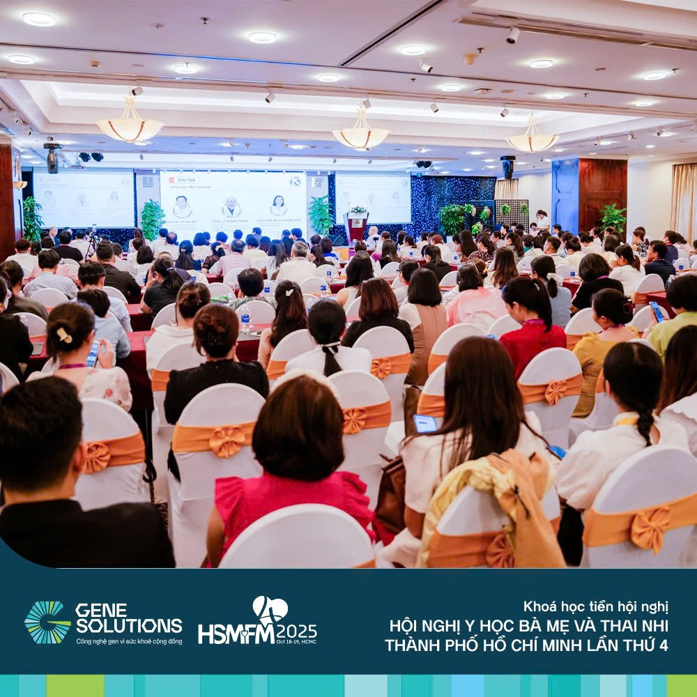 Gene Solutions đồng hành cùng Hội nghị Y học Bà mẹ và Thai Nhi TP.HCM 2025 53