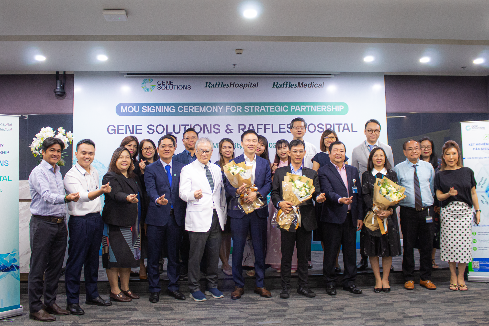 Gene Solutions và Raffles Medical Group ký kết hợp tác chiến lược trong nghiên cứu thử nghiệm lâm sàng 10