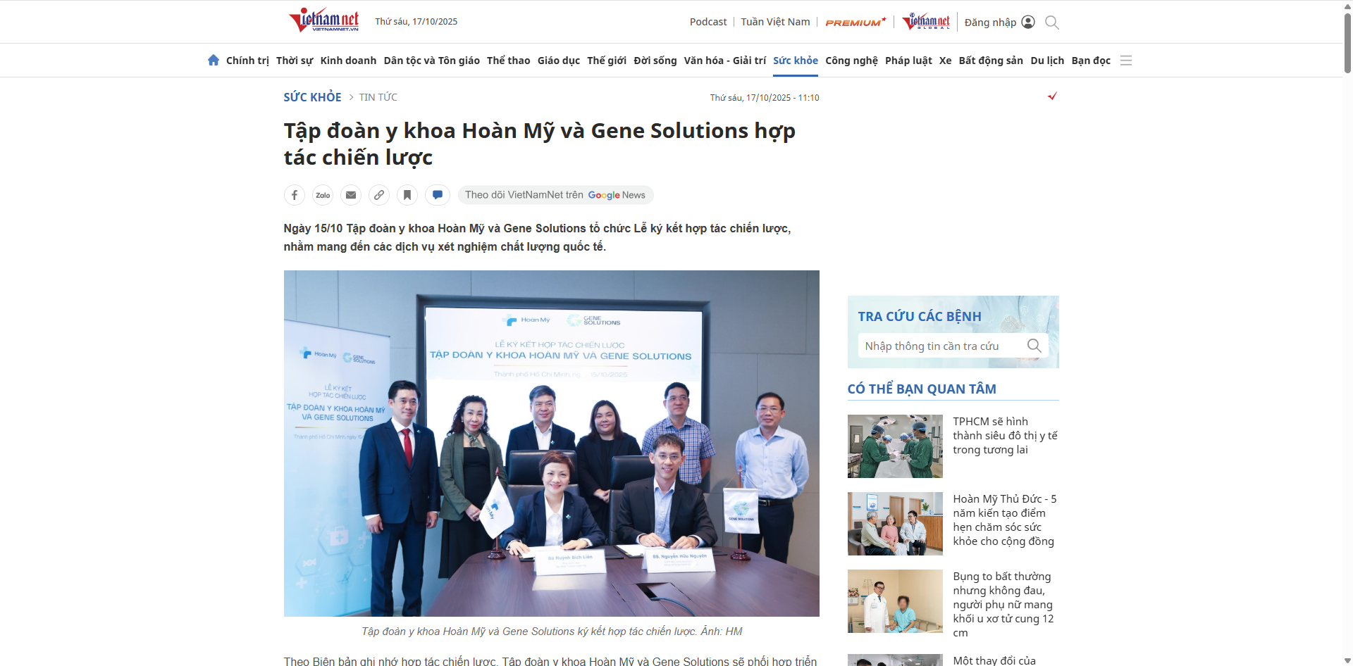 Thông cáo báo chí 11