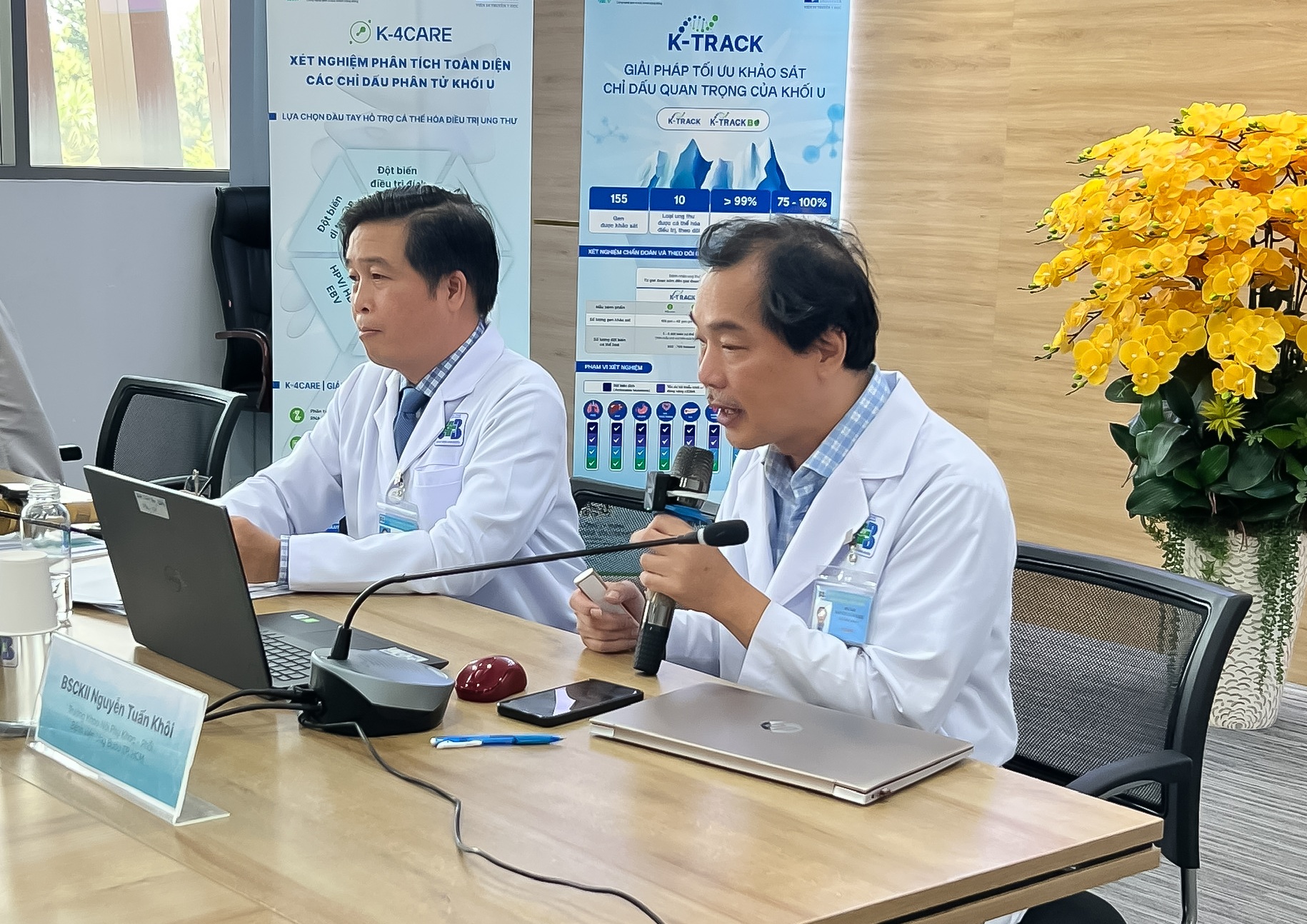 Hội thảo khoa học: "Cập nhật toàn cảnh điều trị ung thư phổi không tế bào nhỏ - ESMO Highlights" 6 BS.CKII Nguyễn Tuấn Khôi tại chương trình