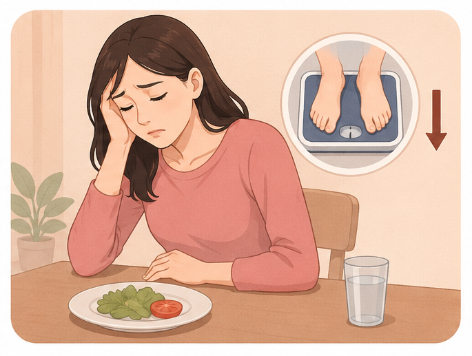 Sụt cân bất thường là dấu hiệu sức khỏe của bạn đang kêu cứu
