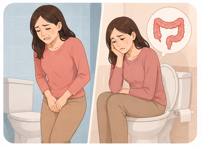Thường xuyên khó tiểu và táo bón là dấu hiệu cơ thể đang gặp các vấn đề sức khỏe cần quan tâm 