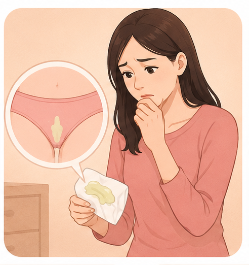 Tự theo dõi khi hư của bản thân thường xuyên để không bỏ qua dấu hiệu bất thường của cơ thể