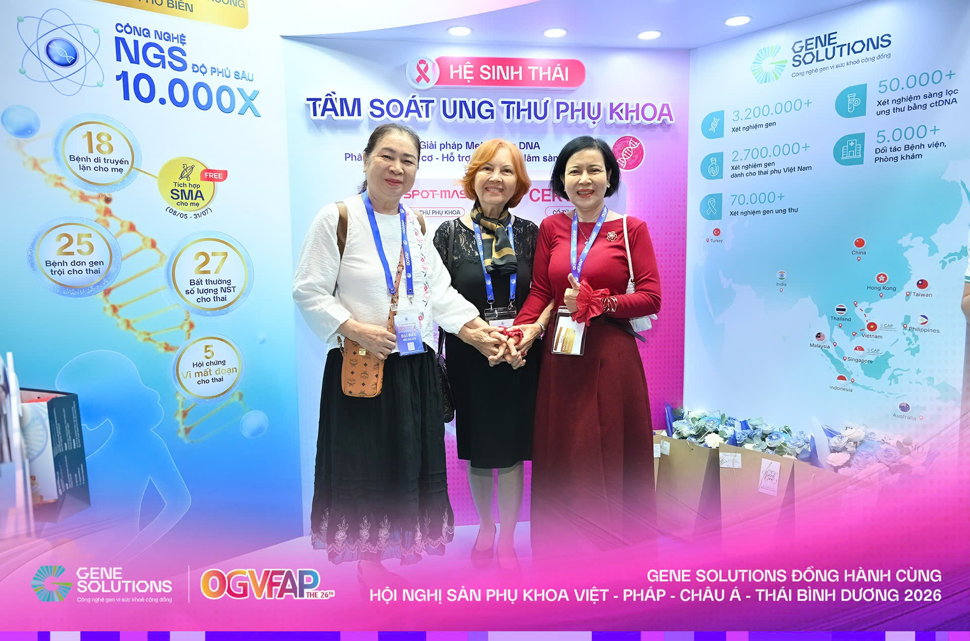 Gene Solutions giới thiệu giải pháp tầm soát ung thư phụ khoa mới tại Hội nghị Sản Phụ khoa Việt - Pháp - Châu Á - Thái Bình Dương 2026 11