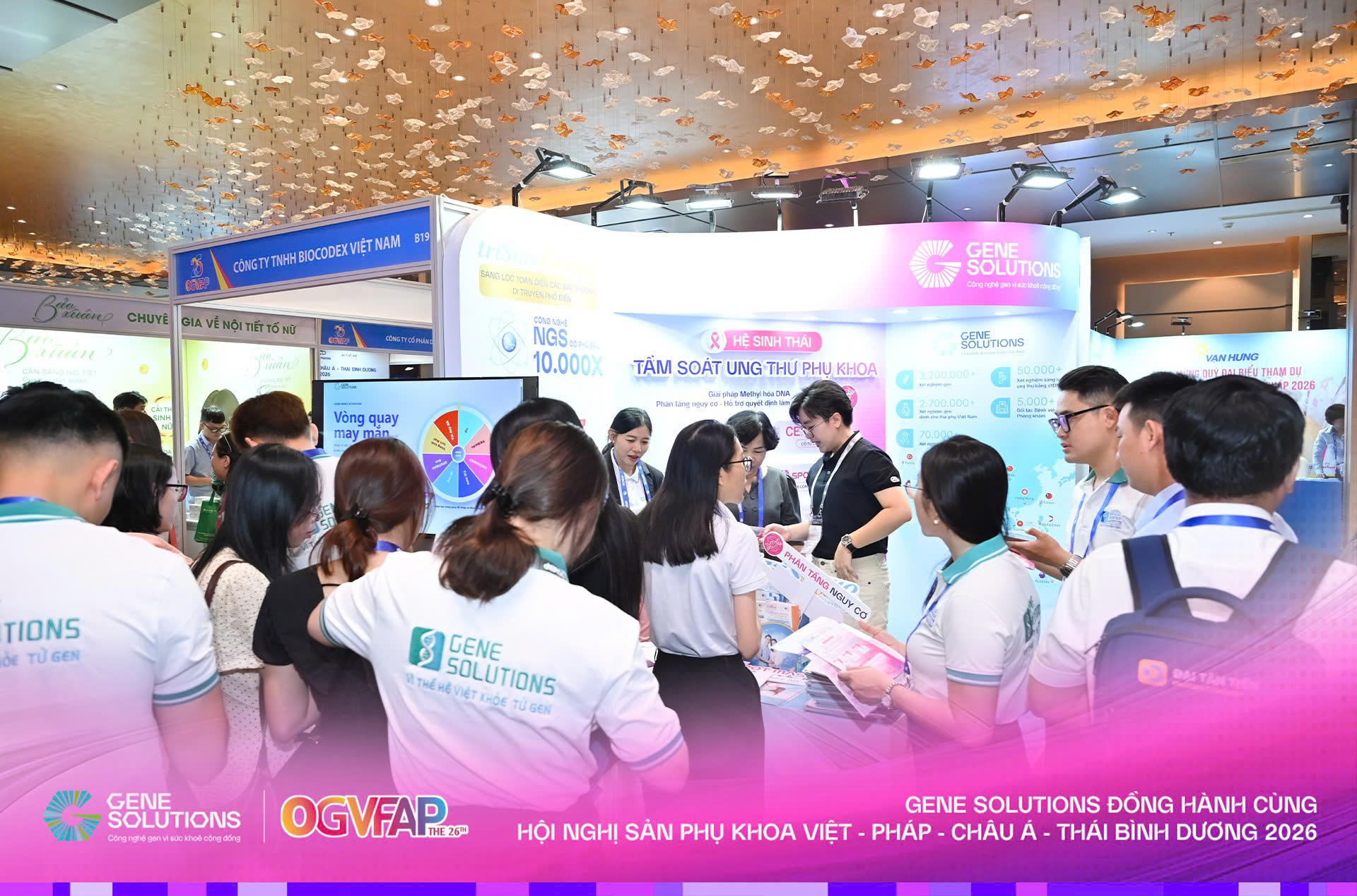 Gene Solutions giới thiệu giải pháp tầm soát ung thư phụ khoa mới tại Hội nghị Sản Phụ khoa Việt - Pháp - Châu Á - Thái Bình Dương 2026 9