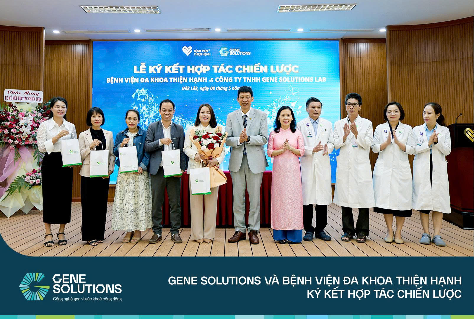 Gene Solutions và Bệnh viện Đa khoa Thiện Hạnh ký kết hợp tác chiến lược, nâng cao chất lượng chăm sóc sức khỏe tại Tây Nguyên 3
