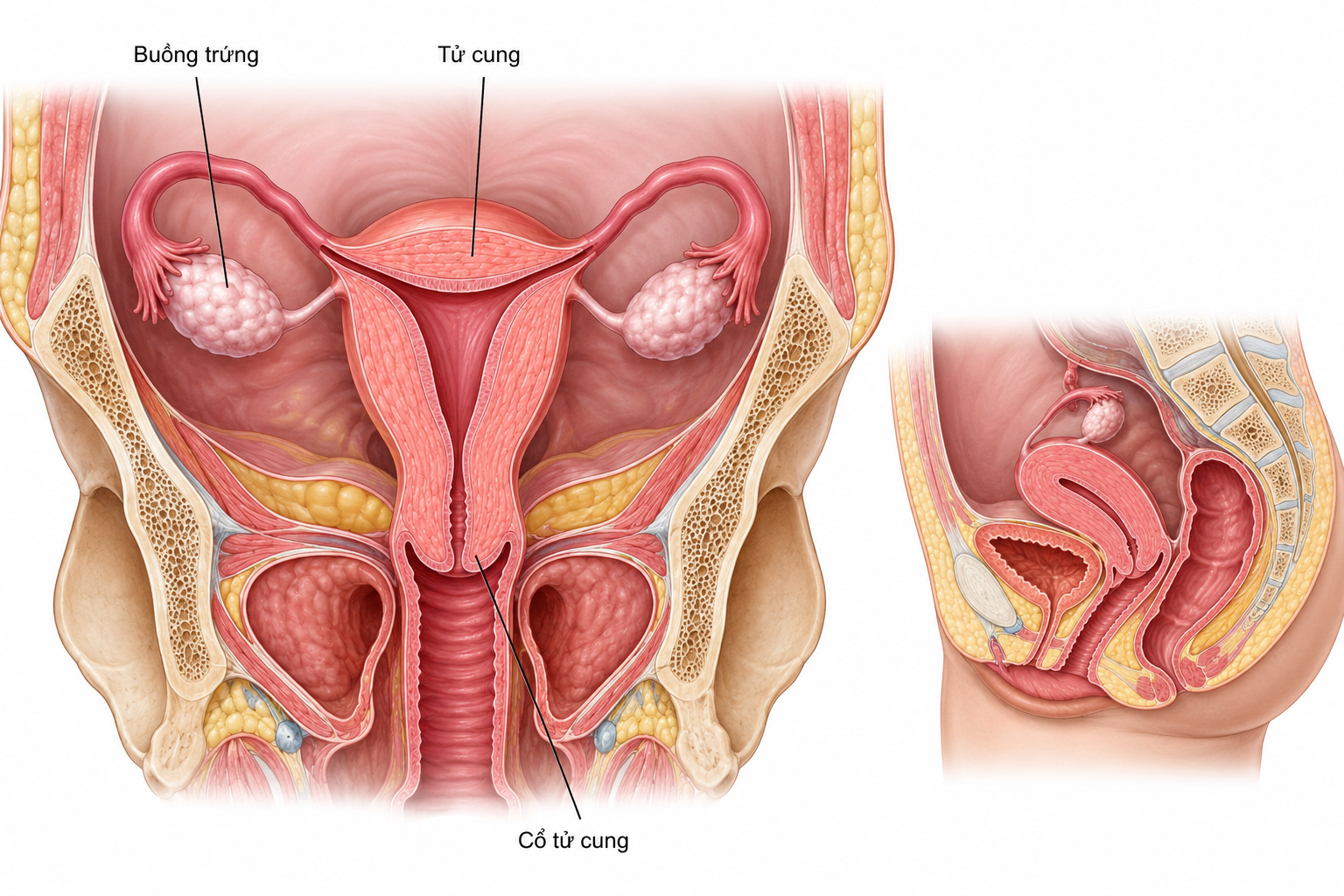Đau vùng xương chậu có phải ung thư phụ khoa không? Những cảnh báo chị em không nên chủ quan 1