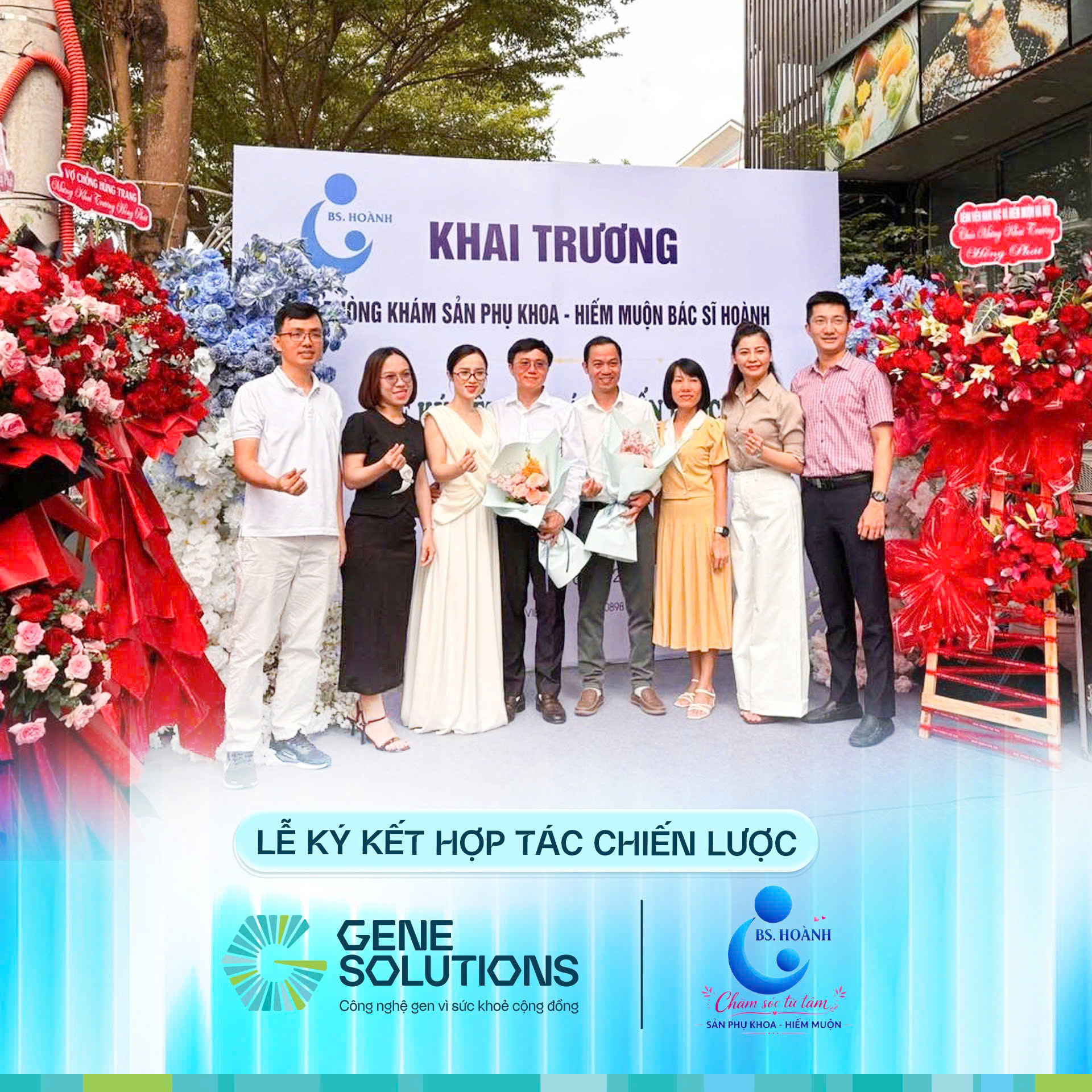 Gene Solutions và Phòng khám Sản Phụ khoa Hiếm muộn ThS.BSNT Trần Trung Hoành ký kết hợp tác chiến lược 7