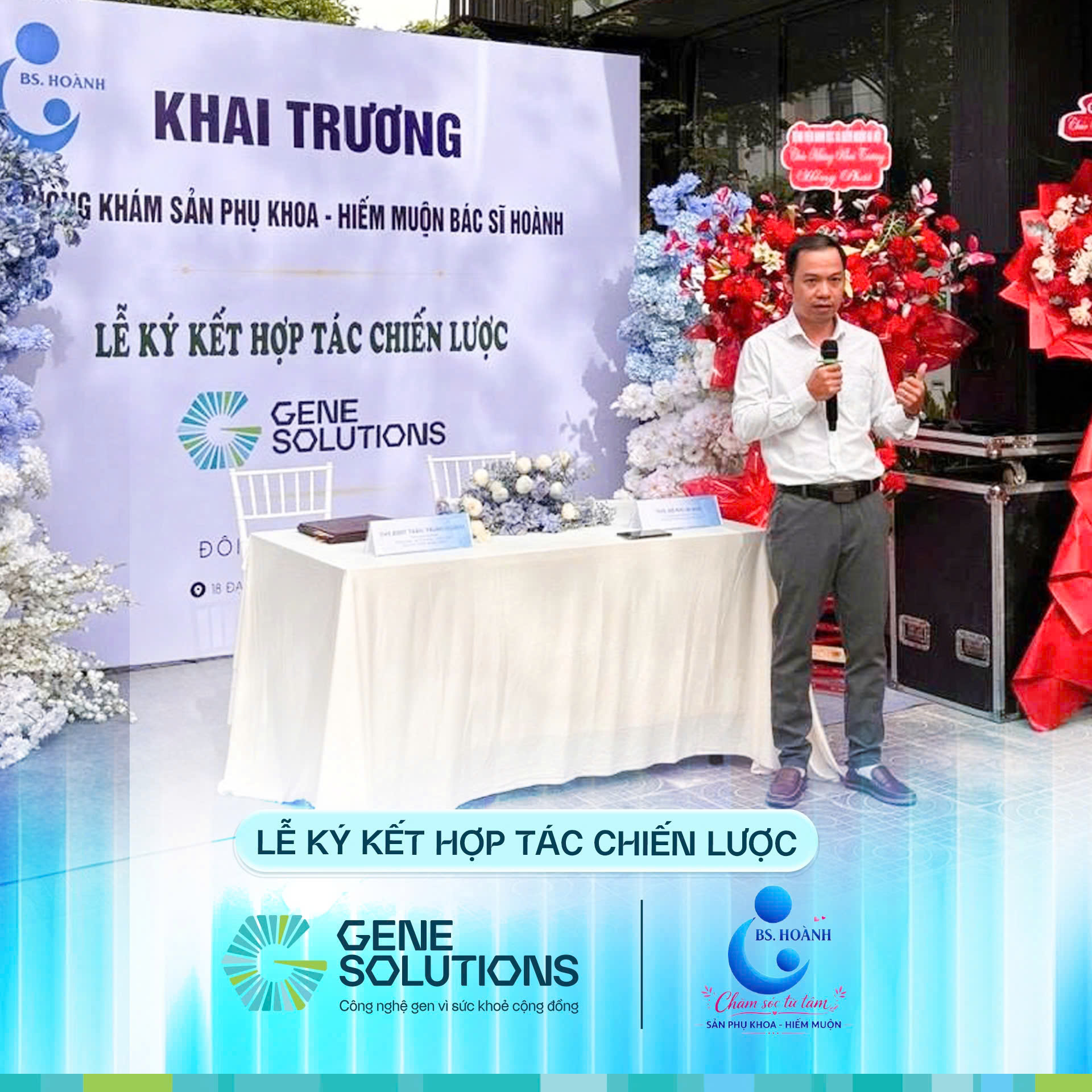 Gene Solutions và Phòng khám Sản Phụ khoa Hiếm muộn ThS.BSNT Trần Trung Hoành ký kết hợp tác chiến lược 5