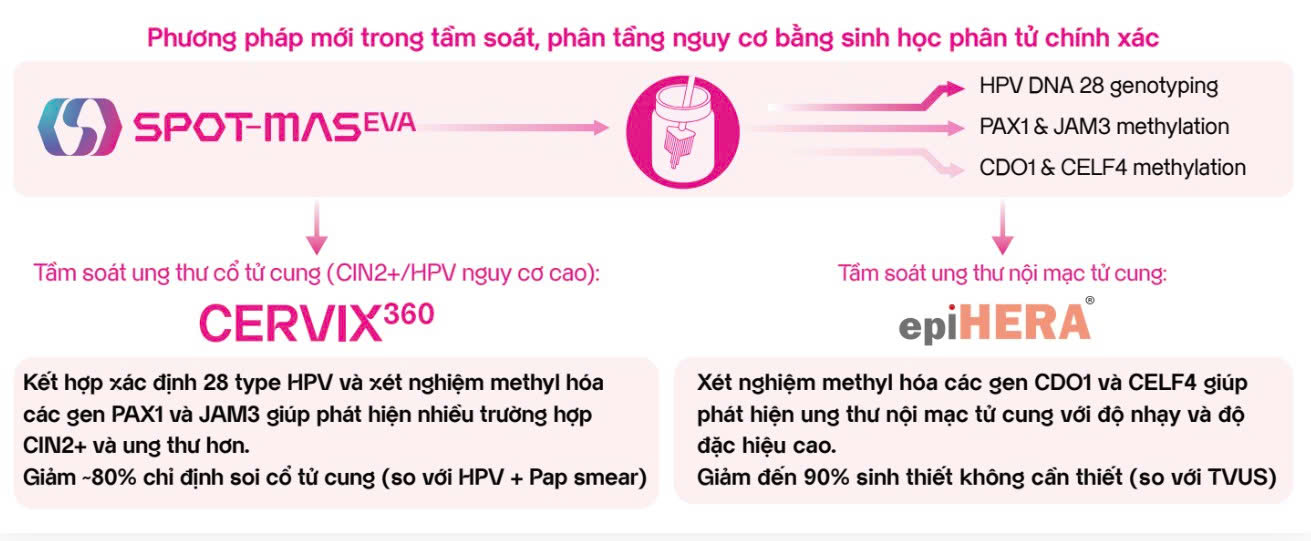 SPOT-MAS Eva là gì? Tìm hiểu công nghệ tầm soát ung thư phụ khoa mới 1