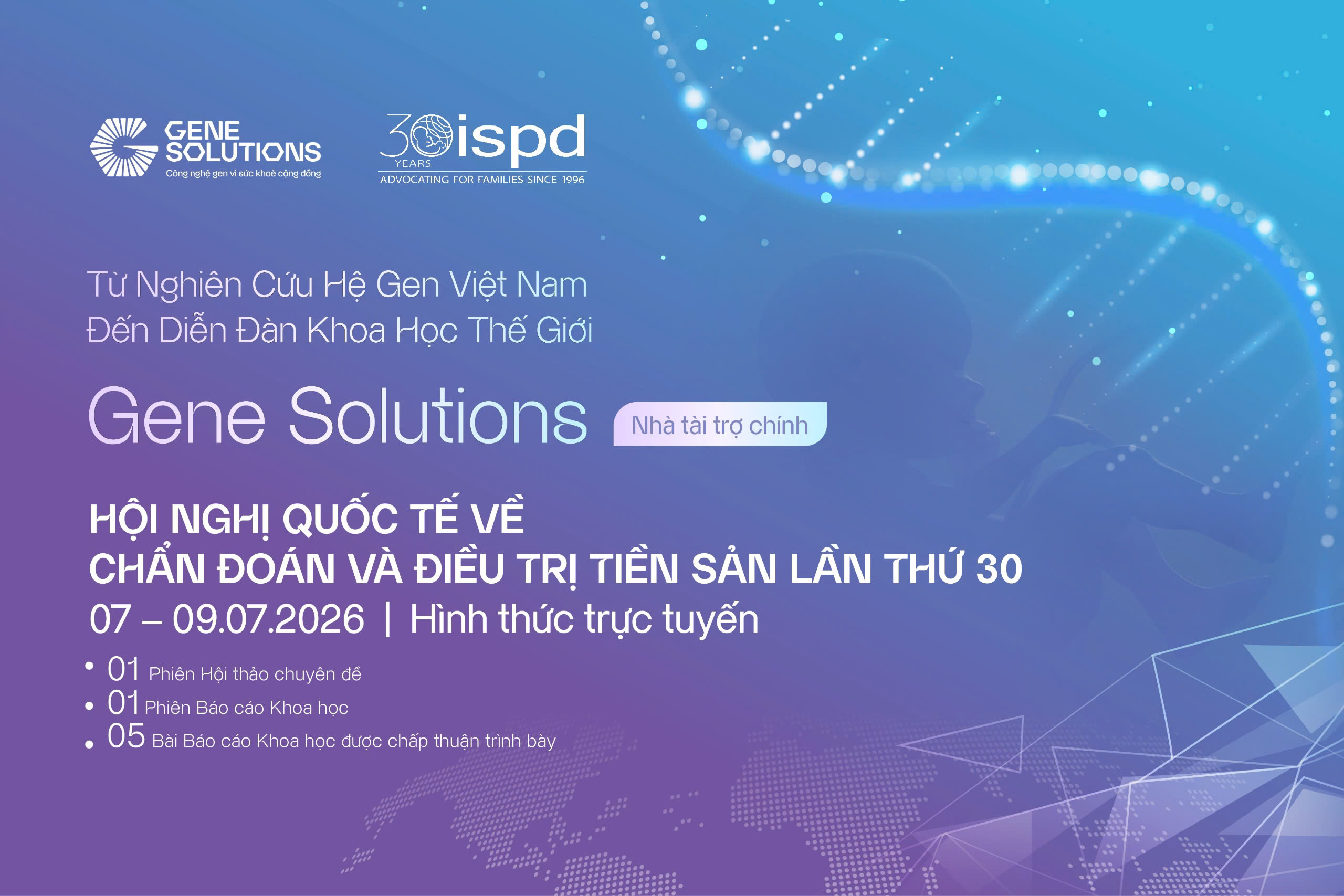 Gene Solutions giới thiệu nhiều nghiên cứu nổi bật về y học hệ gen tại Hội nghị ISPD 2026 2 Gene Solutions giới thiệu nhiều nghiên cứu nổi bật về y học hệ gen tại Hội nghị ISPD 2026 1